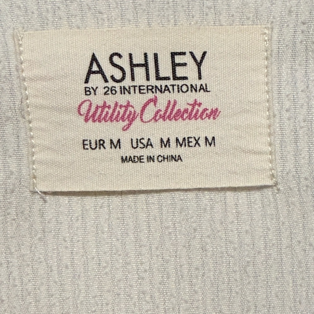 Ashley by 26 International Off-White Corduroy Jacket - Picture 5 of 6